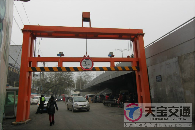 阳江公路限高架杆生产厂家|道路限高架标杆加工厂家